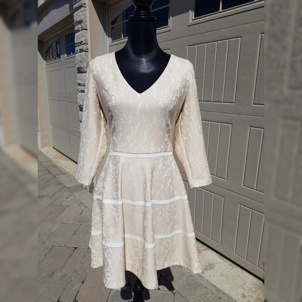 BEBE Fit and Flare Dress